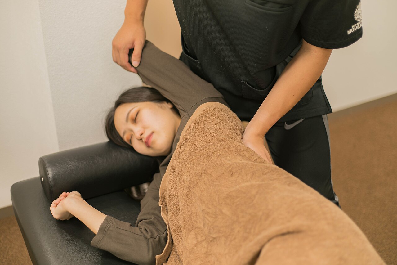 肩こりを放置しないための可動域チェック 画像